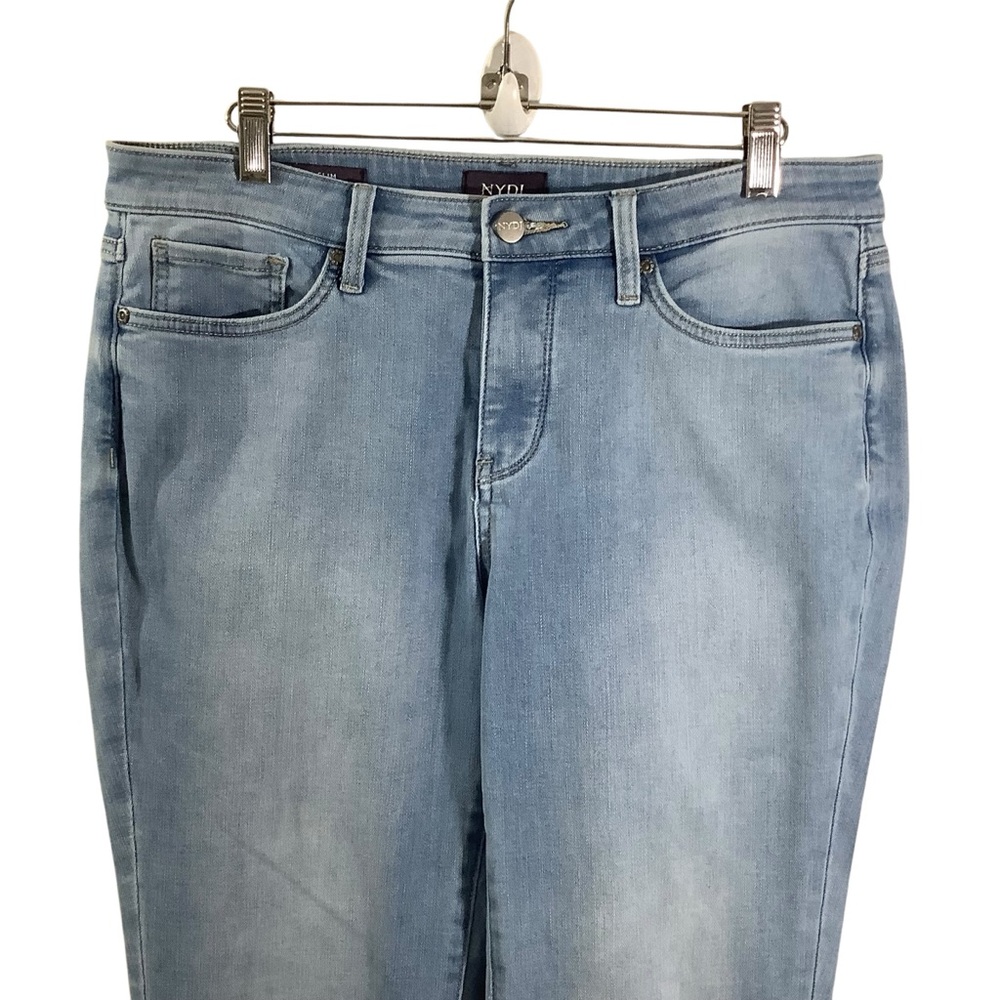 NYDJ Sheri Slim Classic Blue Women's Jeans Stretch - Picture 2 of 7
